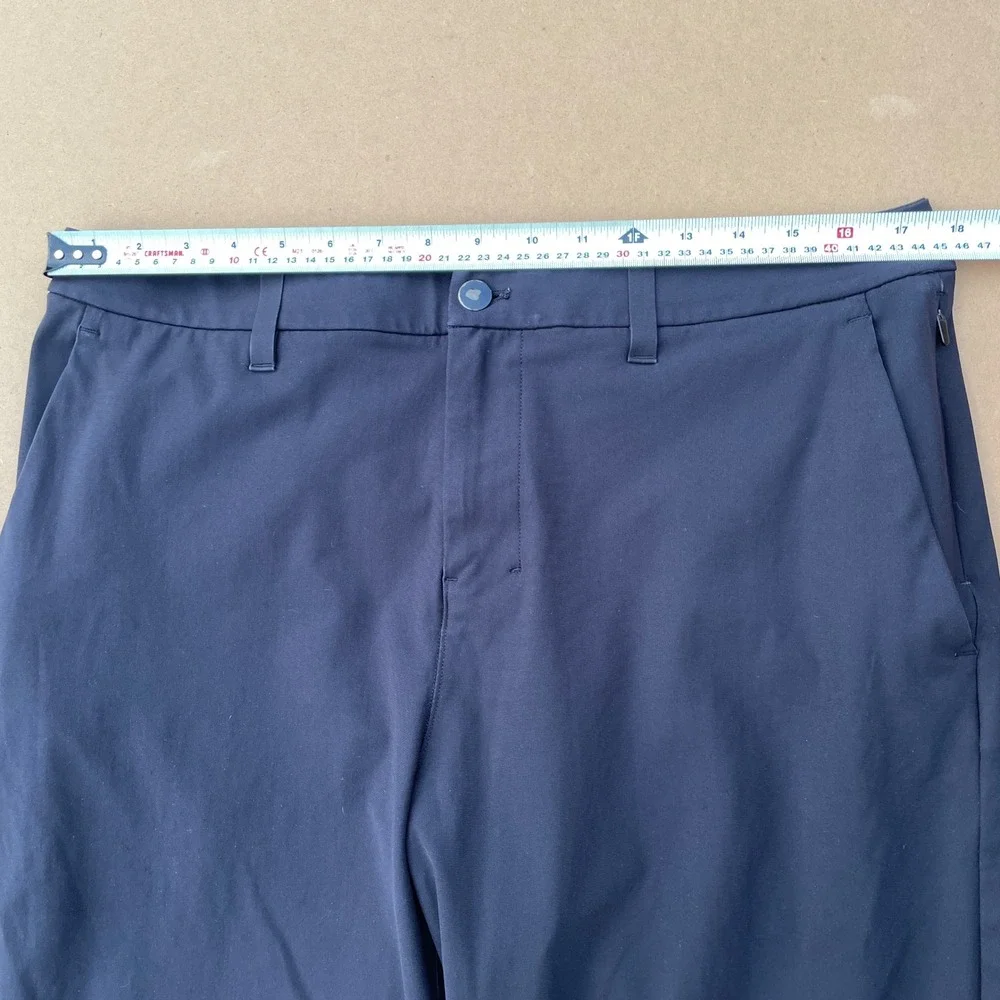 Lululemon Commission ABC Pants Men 34 Black Golf Office  Warpstreme LM5AR4T